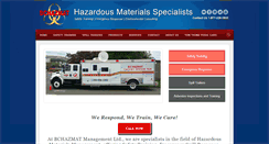 Desktop Screenshot of bchazmat.com
